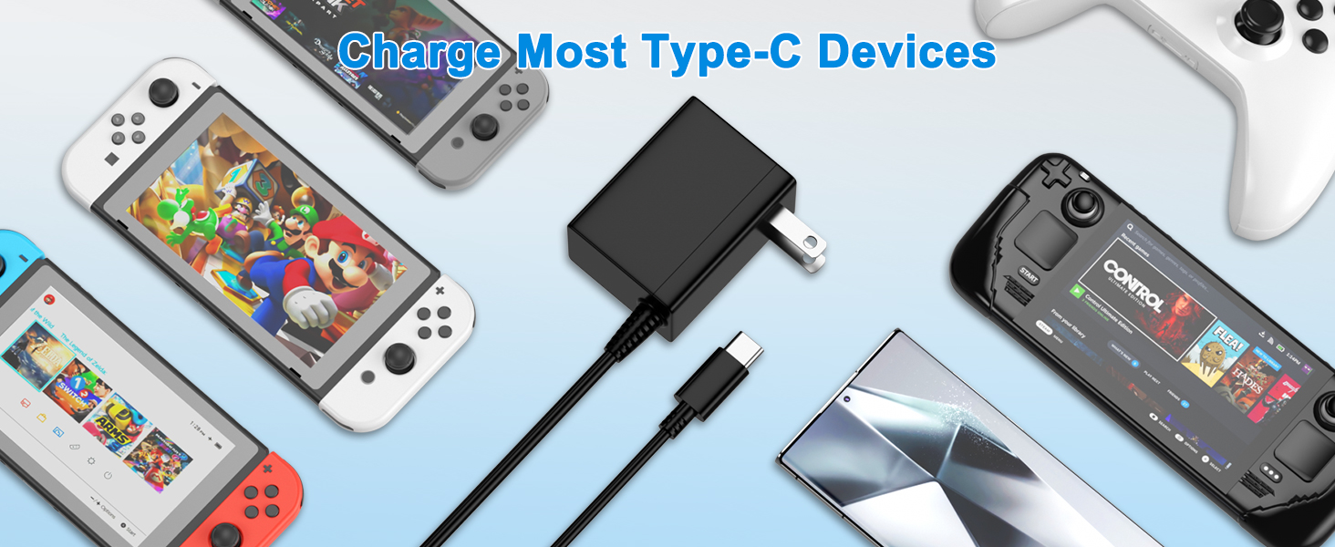 Nintendo Switch charger official