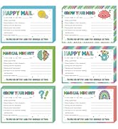 Naozinebi 60Pcs Happy Mail Teacher Notes to Parents Classroom Good Behavior Incentive Motivationa...