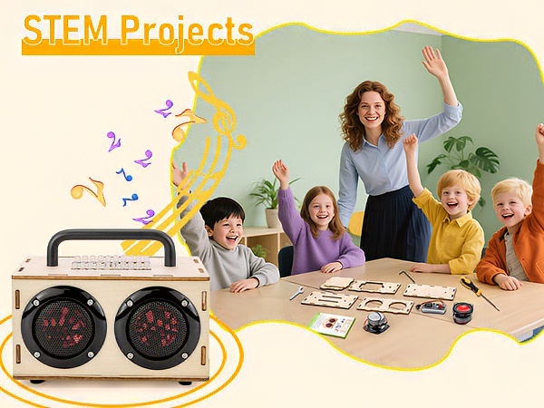 DIY Speaker Kits for 8 9 10 11 12 13 14 15 16 boys & girls birthday christmas