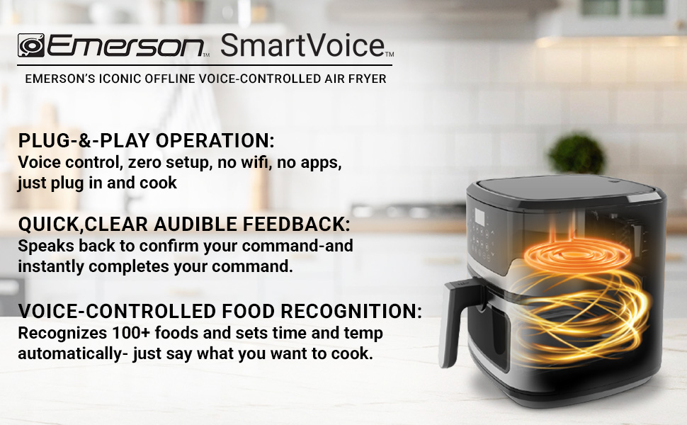 Air Fryer voice activated