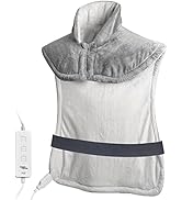 Heating Pad King Size Fast-Heating Technology for Back/Waist/Shoulder/Neck Pain and Cramps Relief...