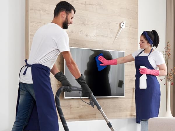 cleaning gloves large