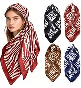 upeilxd 35” Hair Scarf for Women Satin Hair Scarves Silk Bandanas Scarf Headscarf Hair Wrapping a...