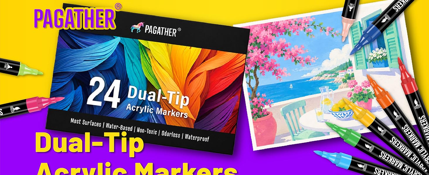 acrylic paint markers 1