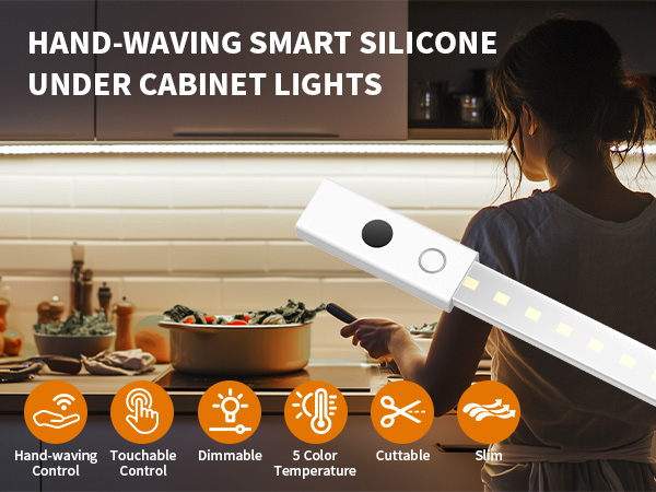 Hand-waving Smart Under Cabinet Light