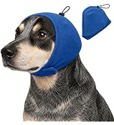 Quiet Ears for Dogs,No Shake Dog Ear Wraps,Dog Ear Muffs Noise Protection,Ear Muffs for Dogs,Nois...