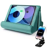 Sttargxing Multi-Angle Tablet Stand with Soft Pad Cushion and Net Pocket - Universal Phone and Pa...