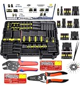 maierke 1500PCS 87 Sets Waterproof Automotive Electrical Connectors Waterproof Wire Connectors Au...