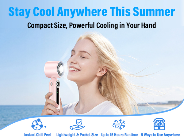 handheld fan
