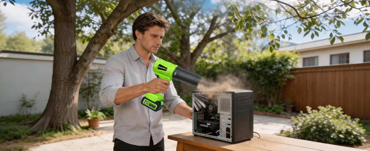 battery powered blower handheld