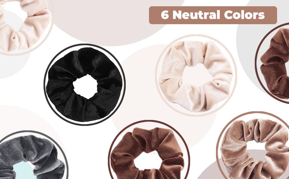 6 neutral colors