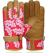 WESTWOOD FOX Ladies Gardening Gloves Safety Work Garden Utility Gloves Water Repellent Wood Work ...