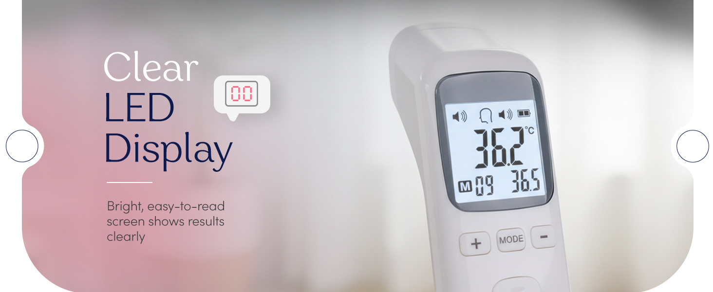 Forehead Infrared Thermometer Fever Alarm Thermometer infrared sensor