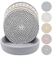 KITLAB 10 Inch Trivets for Hot Dishes, Hot Pots and Pans, Extra Large Thick Heat Resistant Large ...