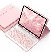 aMZCaSE for iPad Air 11 inch Case with Keyboard (M3/M2, 2025/2024), iPad Pro 11 inch Air 5th 4th ...