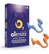 Air Max Unisex Classic Nasal Dilators Trial Pack - Anti Snoring Device for Men and Woman - Improv...