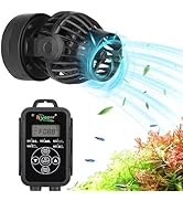 hygger Aquarium Wave Maker with Intelligent Controller, 5 Wave Modes Adjustable Water Flow, Magne...