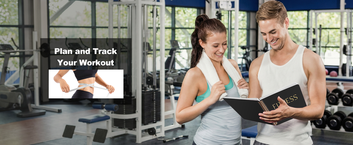 Fitness Journal Workout Planner for Women & Men