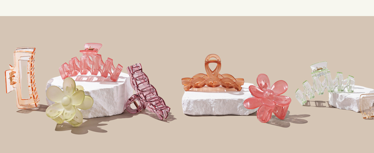 hair claw organizer gril clips hair hair clips for curling pretty hair accessories tiktok trend