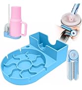 Dosanlues Water Bottle Drying Rack - Food Grade Silicone Cup Dryer Rack, Fast Drying Space Saving...