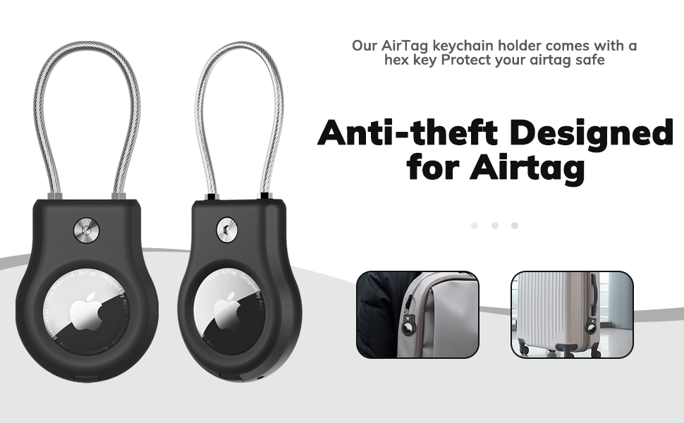 airtag keychain holder