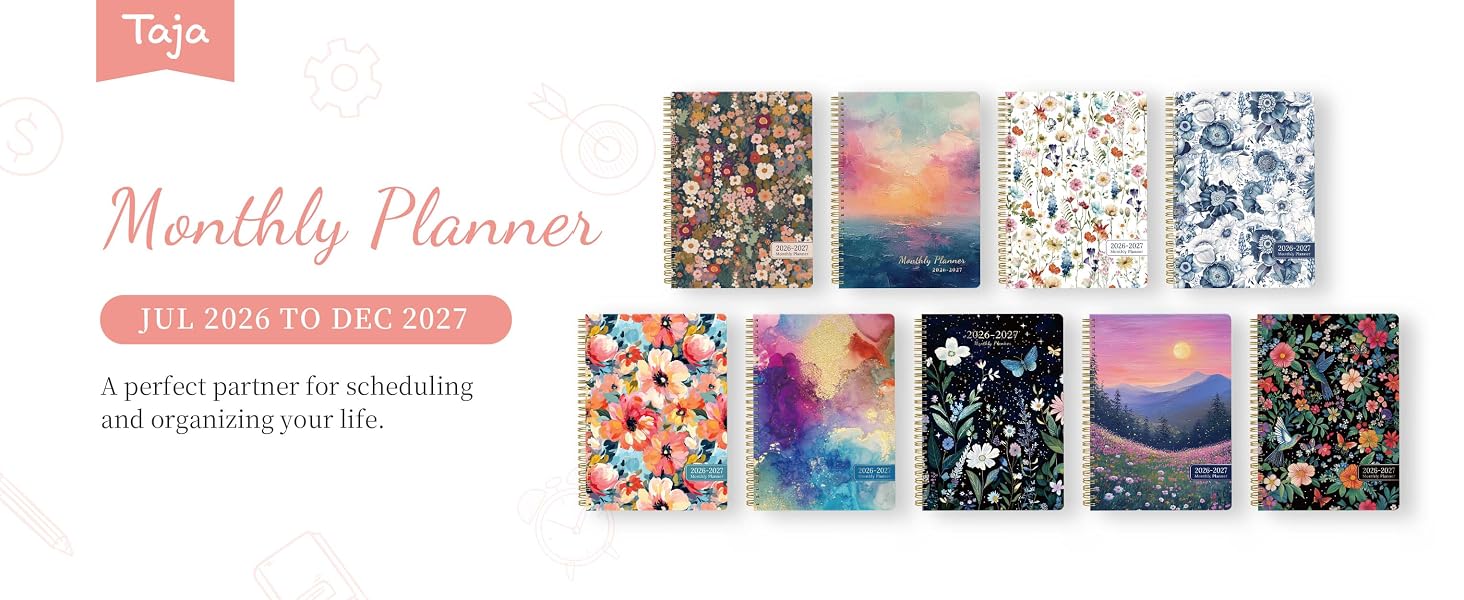 Monthly Planner 2026-2027