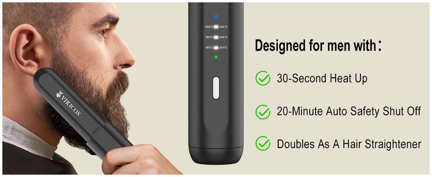 BEARD HEATED COMB