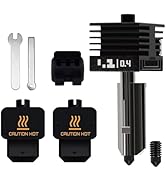 0.4MM H2D/H2S Combo Hotend Print Head Hot End Kit Extruder Upgrade:with 2PCS Silicone Cover Sock ...