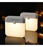 2 Pcs Magetic Night Light Motion Sensor Cruise Ship Approved with USB Cable LED Rechargeable Batt...