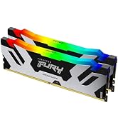 Kingston FURY Renegade RGB 32GB (2x16GB) 7200MT/s DDR5 CL38 DIMM Desktop Memory (Kit of 2) | Inte...