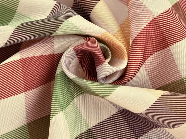 plaid table cloth