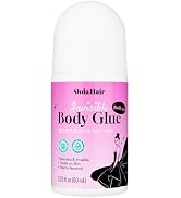 Dolahair Roll-On Body Adhesive Glue for Clothes & Skin, Sweat Resistant | 2 Oz Clothing Adhesive ...