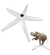 Office Chair Base Replacement Parts -Heavy Duty Reinforced Sturdy Metal Leg Desk Chair Base Repla...