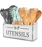 RedCall Wooden Kitchen Utensil Holder for Counter-top,Large Utensil Organizer for Storage Cooking...