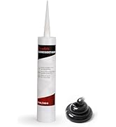 RTV Silicone Gasket Maker Black, High Temperature Gasket Sealer (1×13 Oz.), Resistance Sealant Hi...