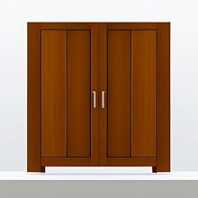 bumpers can be used on cupboards