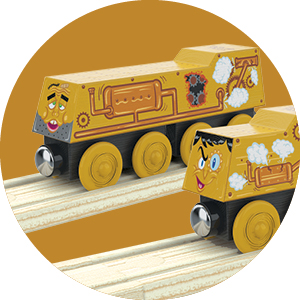 Zany Trains Wooden Train