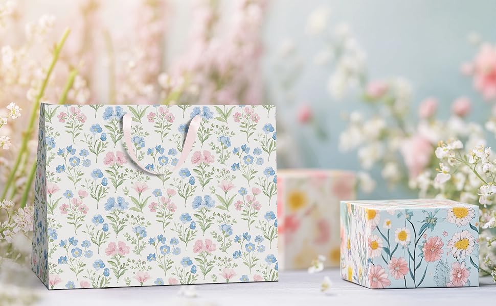 gift bags with tissue paper