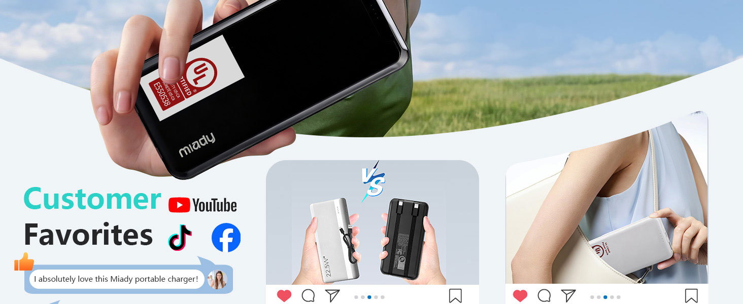 portable charger power bank