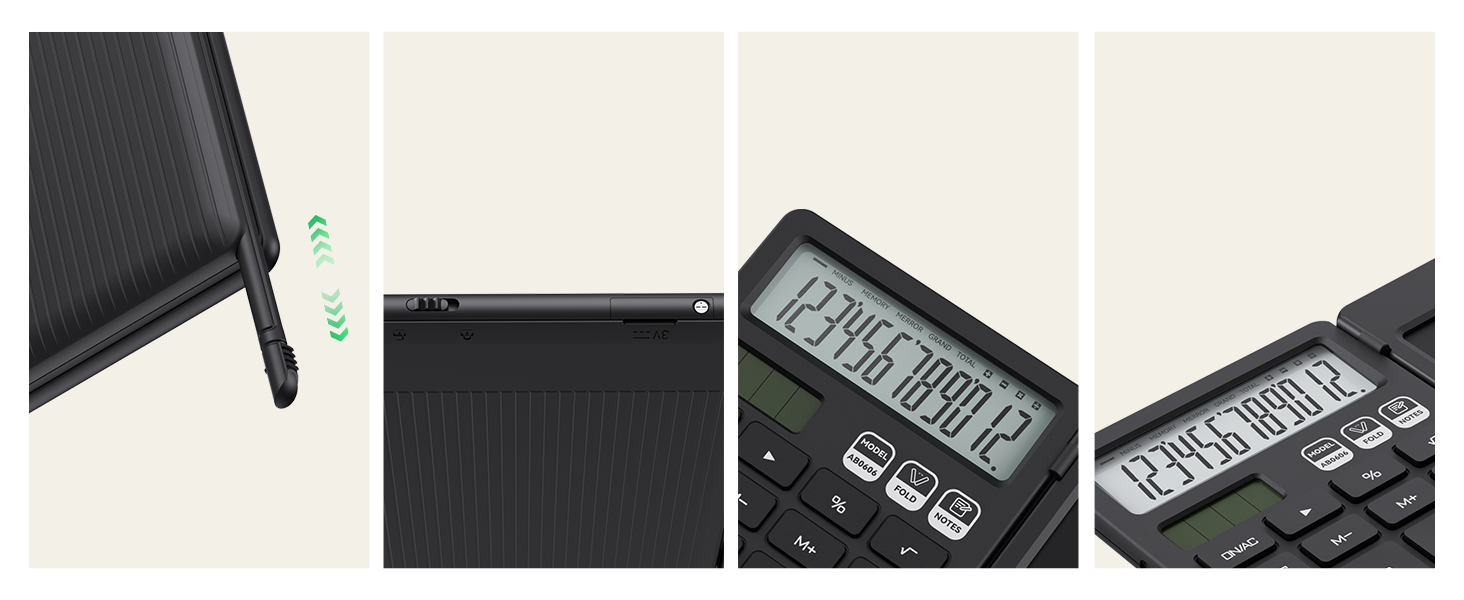 ROATEE calculators desktop desk calculator basic office solar simple calculator