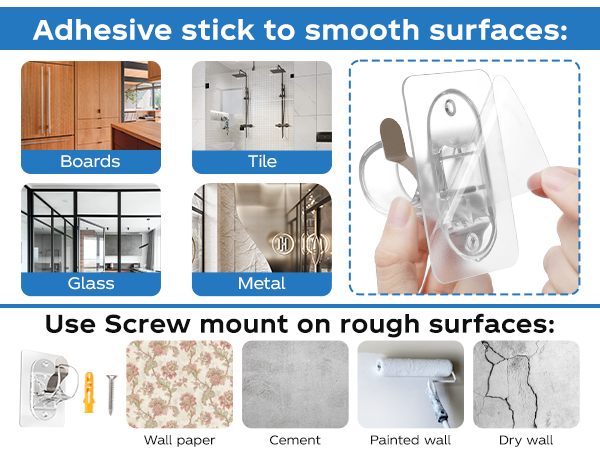 peel and stick curtain rod holders
