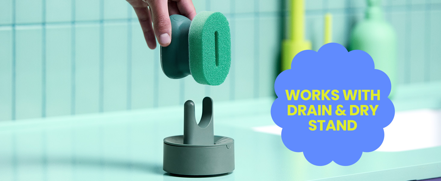 Works With Drain & Dry Stand
