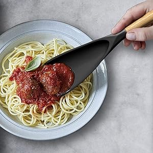 mixing spatulas cooking scooper silicon scooping multifunctional tool nonstick cookware combo super