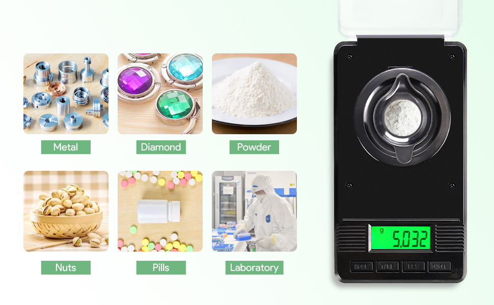 scale for metal?diamond?powder?nuts?pills?laboratory and so on