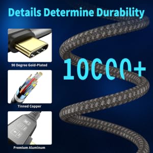 CHENLENIC USB4 Cable USB C cable with thunderbolt cable 3 4 90Degree usb c type c m2 m3 40g ssd 240w