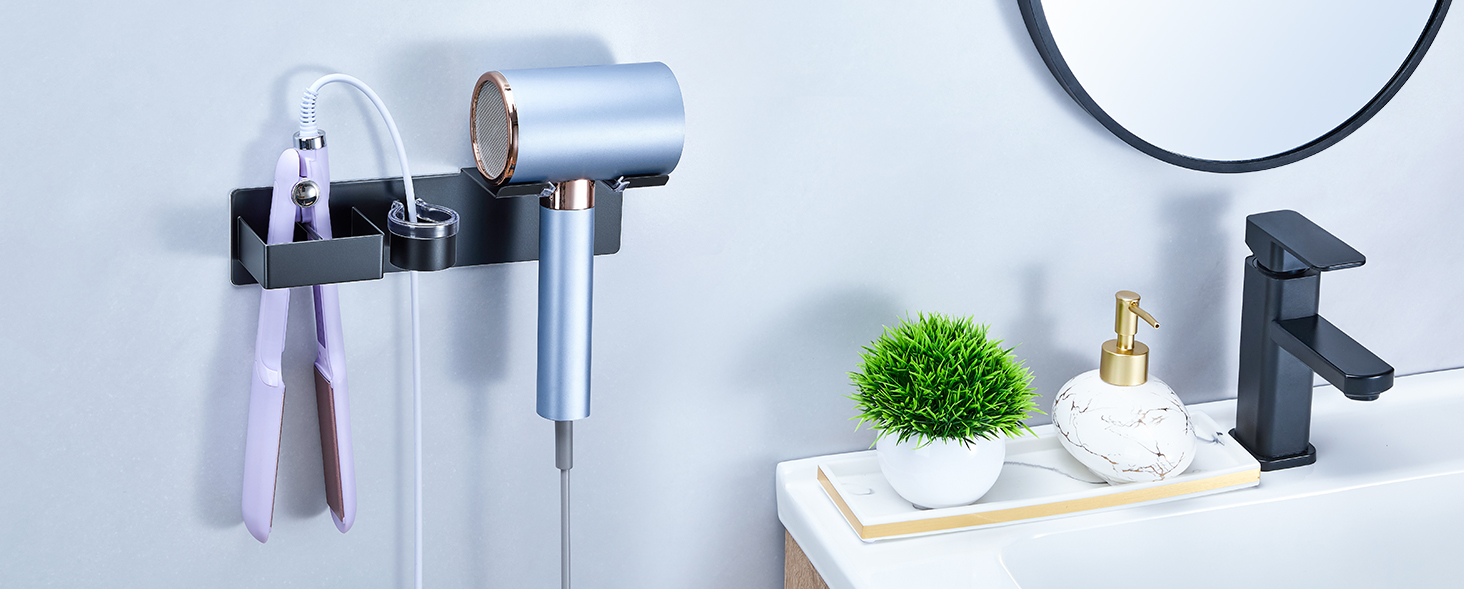 blow dryer holder