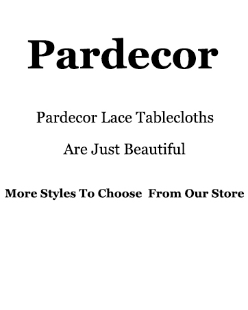 lace tablecloth