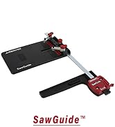 Milescraft 1403 Universal Saw Guide for Circular and Jig Saws Rip Guide Extends 14in Cuts Circles...