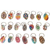 Sonew 20pcs Shell Dreadlocks Pendants, Exqusite Hair Braiding Pendant Clips Hair Accessories Deco...