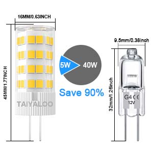 g4 led bulb 40w 12v light bulb